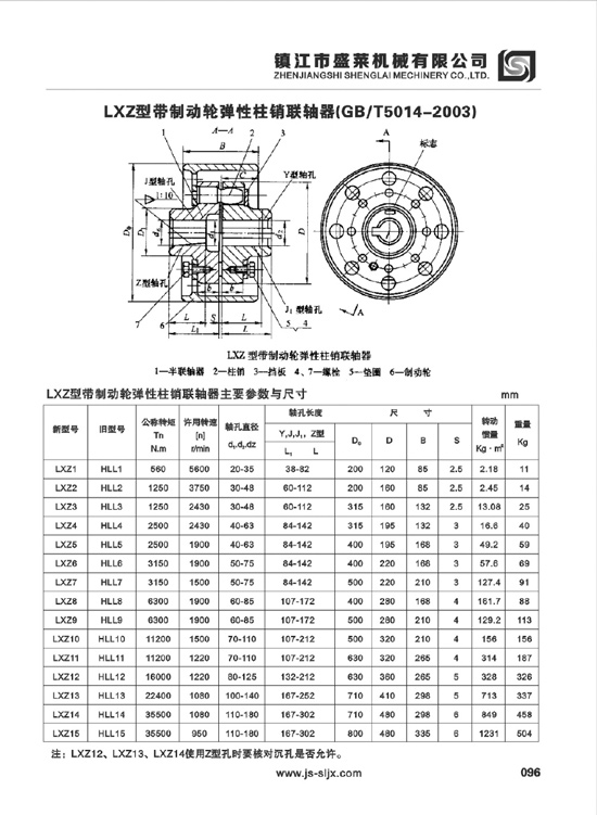 LXZ型弹性九州平台（中国）有限公司官网